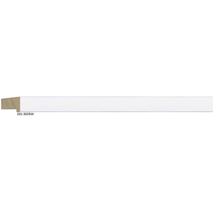 201-365RW Diamond Matte White Stem