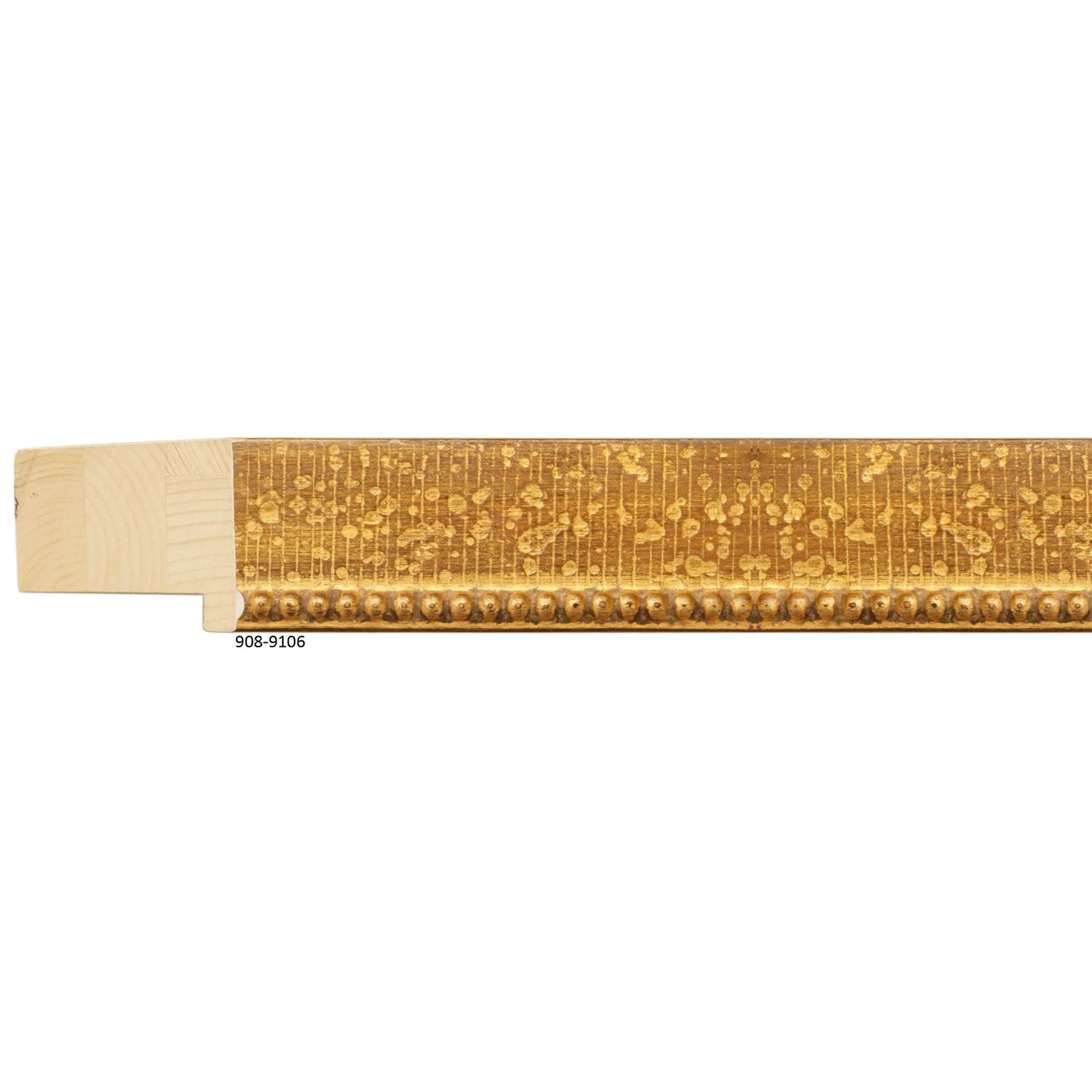 908-9106 Farnese Gold with Beads