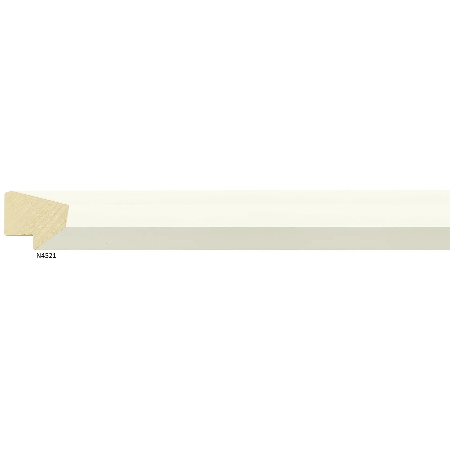 N4521 Keystone Matte White
