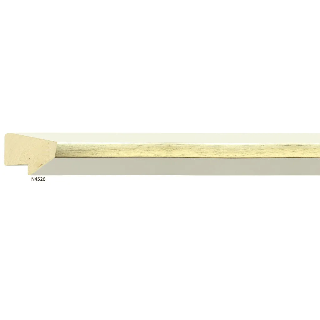 N4526 Keystone Scratch White with Silver