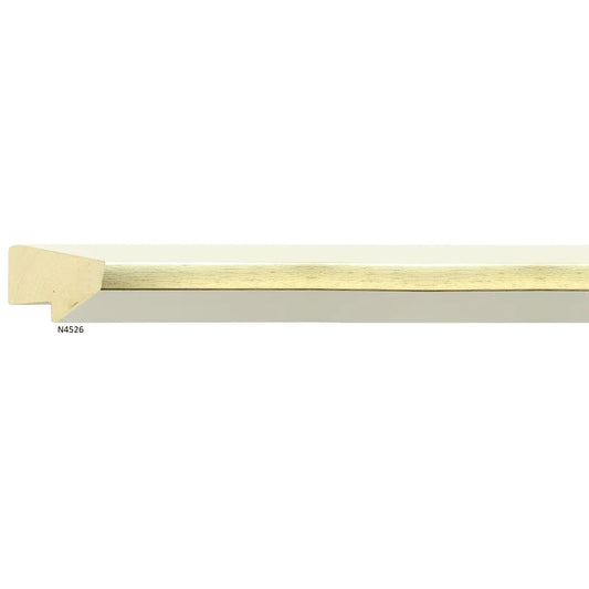 N4526 Keystone Scratch White with Silver