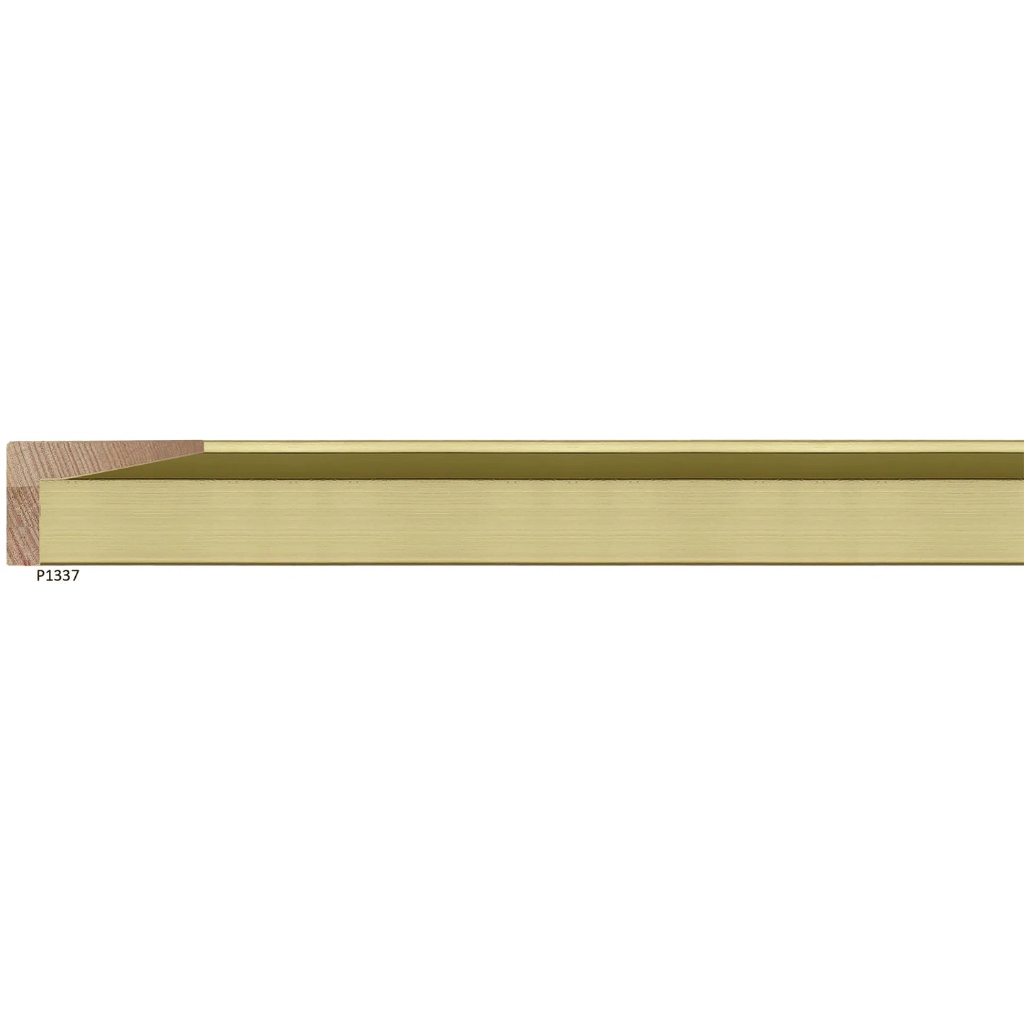 P1337 Oslo Floater Matte Gold