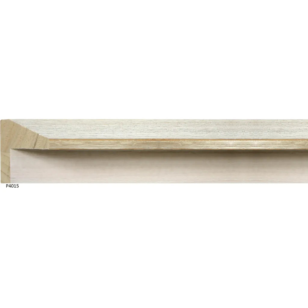 P4015 Rustique White with Silver Floater