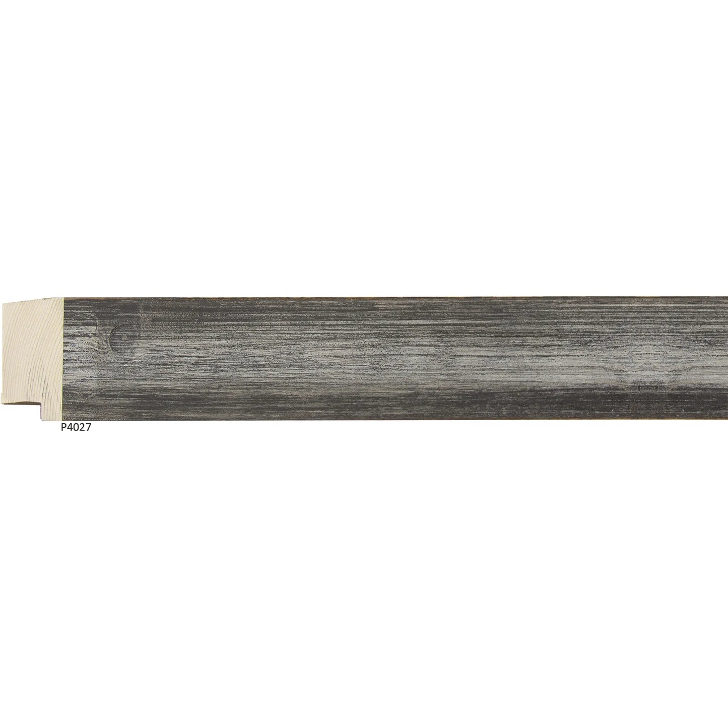 P4027 Rustique Dark Grey w/ Silver