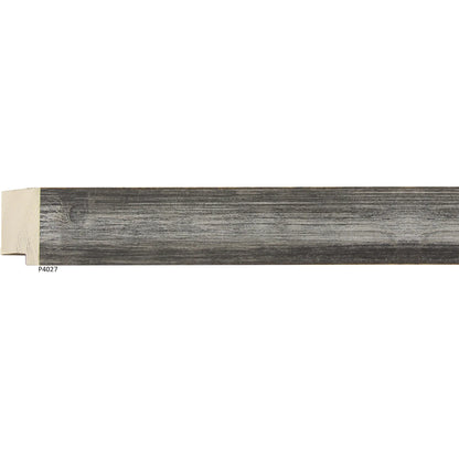 P4027 Rustique Dark Grey w/ Silver